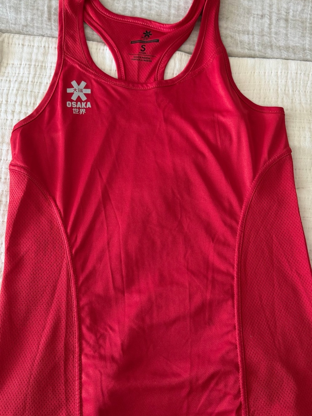 NEW Osaka Field Hockey / others Sports  Performance Racerback Tank Top - RED -